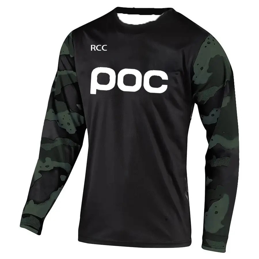Mountain Biking Games - Ademend motorcross shirt voor heren, off-road,